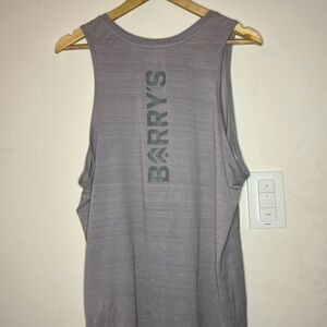 Nike Barry’s Bootcamp Men’s Gray Tank Top
